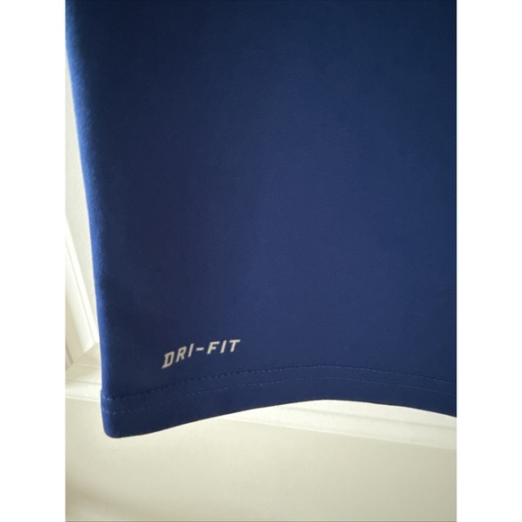 Chicago Cubs MLB Women's Blue Nike Dri-Fit Short Sleeve Polyester T-Shirt Medium - Picture 4 of 5